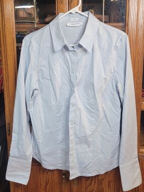 Calvin Klein Men's Light Blue Dress Shirt No Size